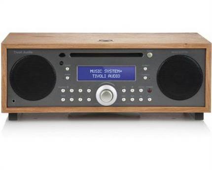 Tivoli Audio Music System Plus HiFi system cherry/taupe